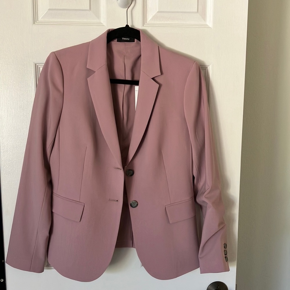Theory Dusty Rose / Pink Carissa Blazer US 6